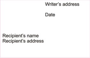 Address format of formal condolence letter