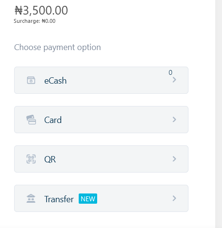 step 3 of purchasing WAEC scratch card online using Quickteller